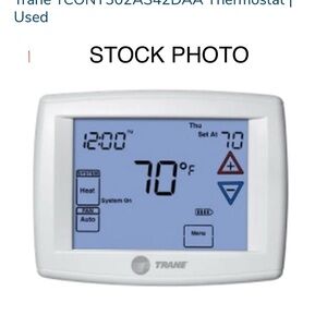 TRANE programmable thermostat-used